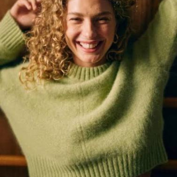 Sezane Sama Jumper 'Pistachio' NWT - Picture 2 of 5